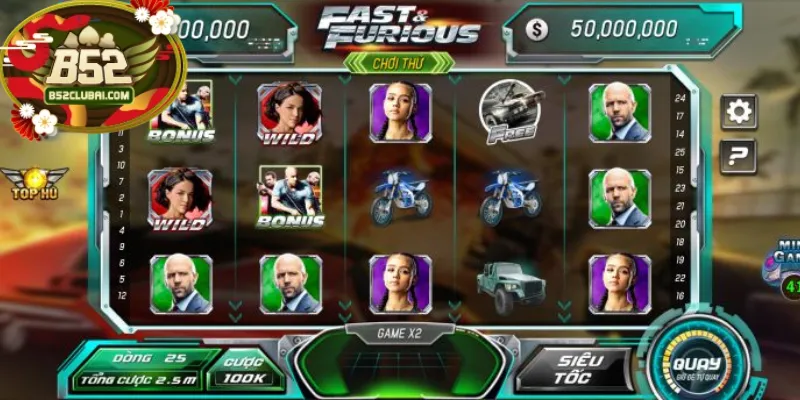 Chiến thuật chơi game Fast & Furious Chiến thuật chơi game Fast & Furious